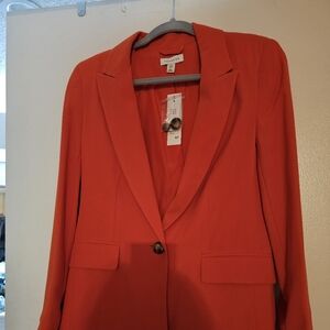 Orange Topshop blazer size 2 (new with tags)